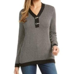 Karen Scott contrast trim pullover